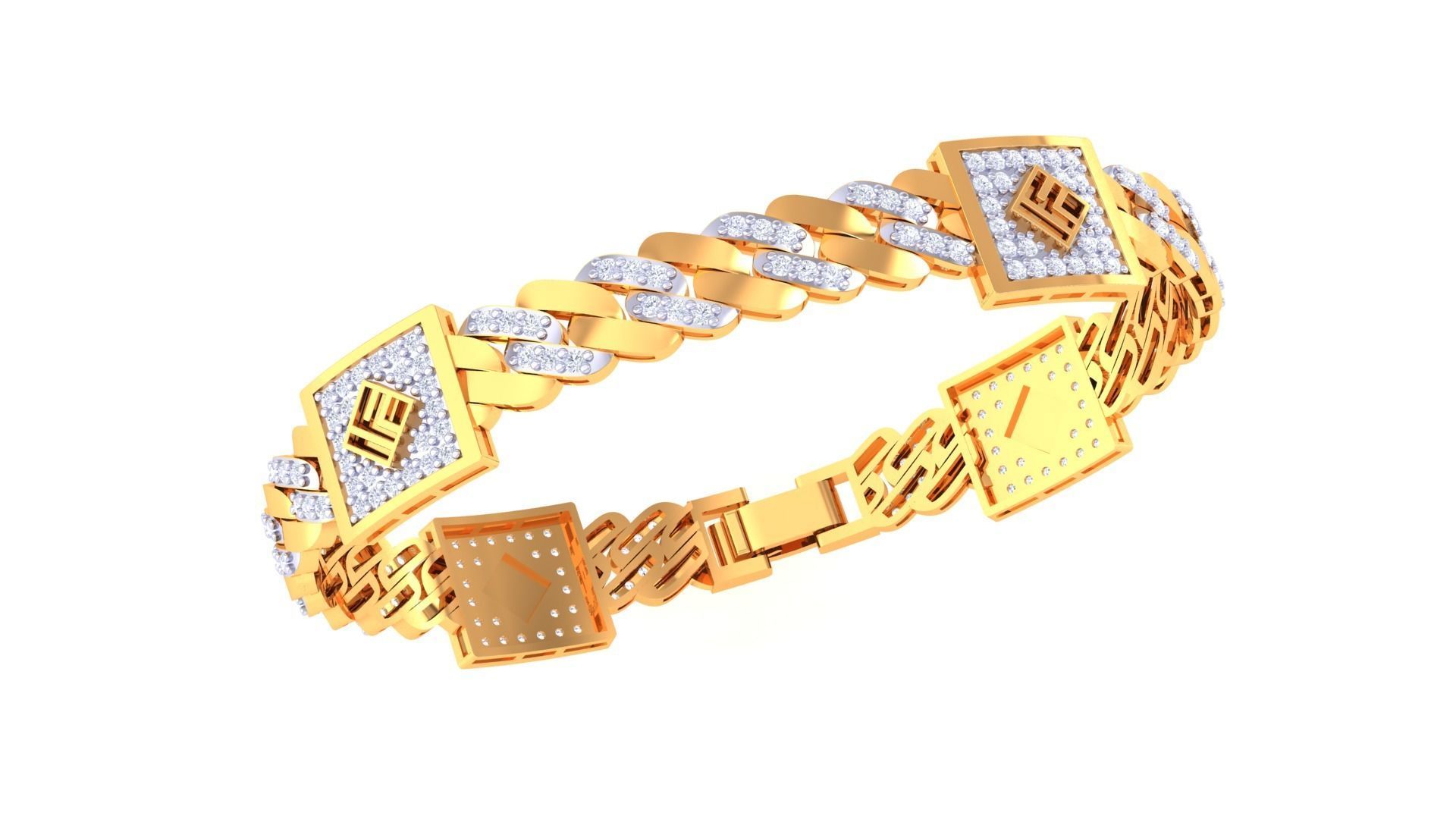 Bracelet - 32 3D print model_1