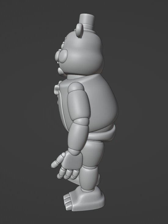 Toy Freddy 3D print model_10