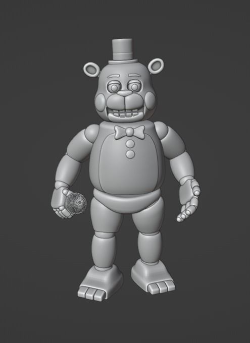 Toy Freddy 3D print model_5