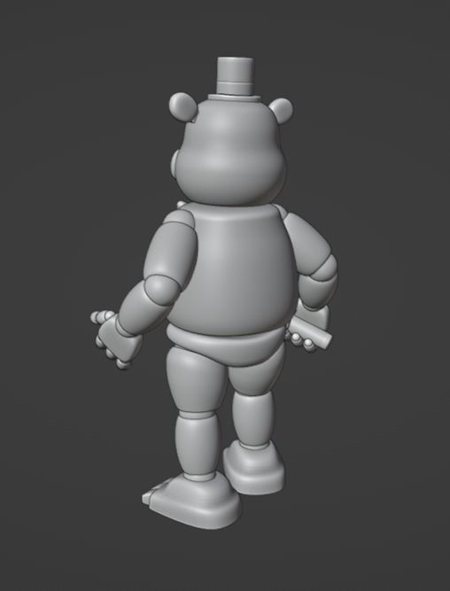 Toy Freddy 3D print model_7