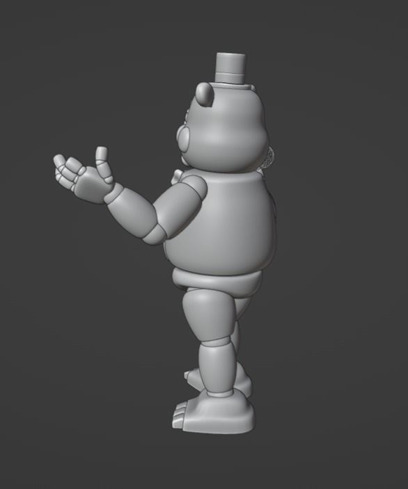 Toy Freddy 3D print model_2