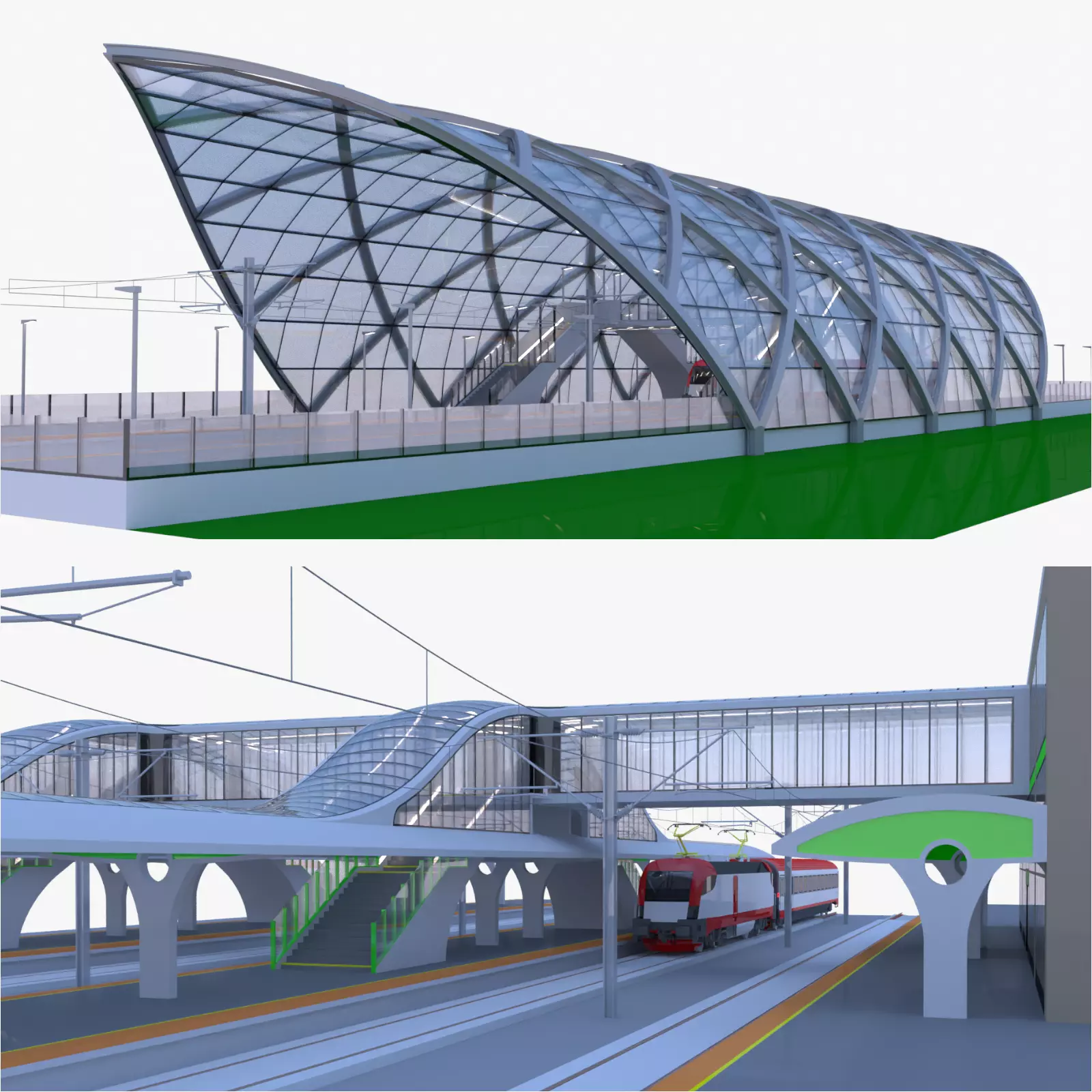 Railway stations collection _0