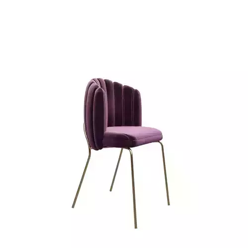 Chair Velvet Pink