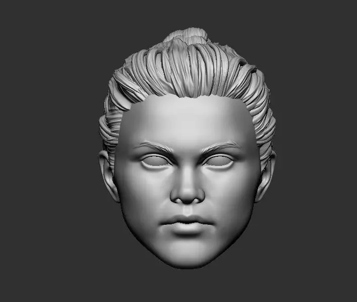 Yelena Bolova - Headsculpt for Action Figures 3D print model_0