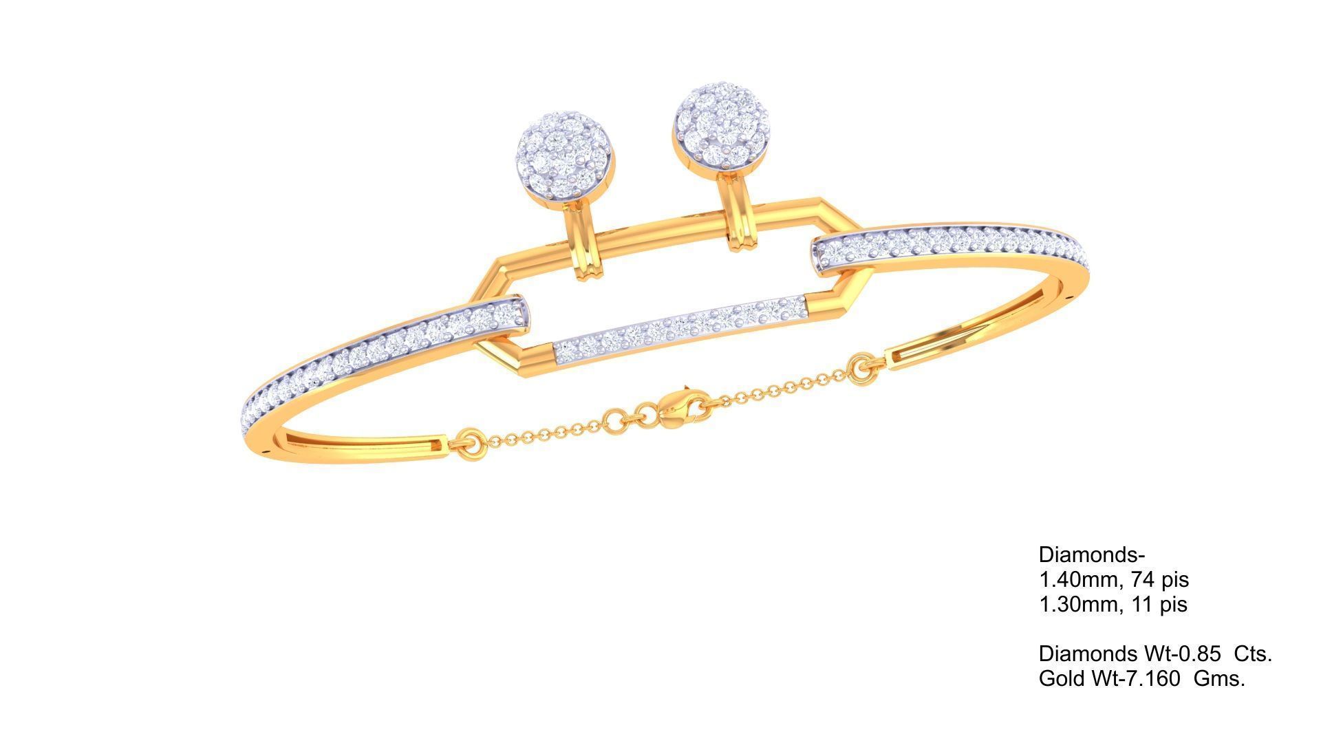 Bracelet - 17 3D print model_1