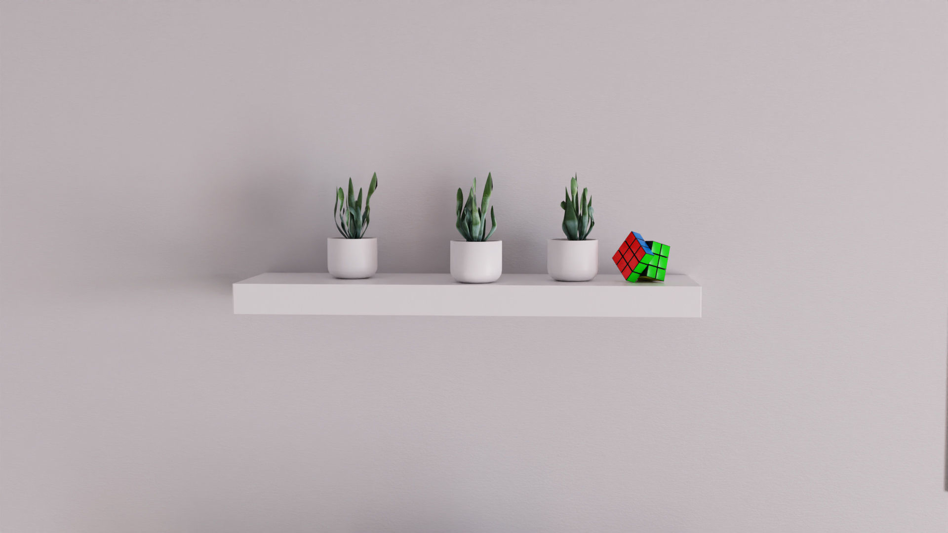 Minimatistic Computer Desk 3d Model by Nikdox 3D model_10