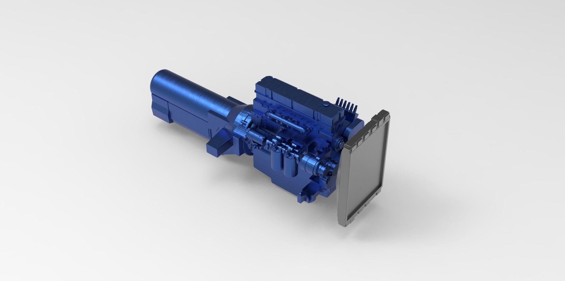 Free 3D printable model ENGINE old Truck free 3D model 3D printable ...