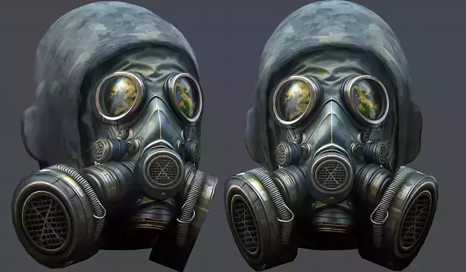 Helmet 3d model military combat Military Low-poly