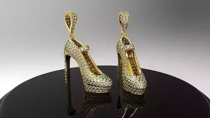 Shoe pendant Free 3D print model