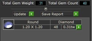 Four Leaf Clover Diamond Earrings 2 3D print model_6