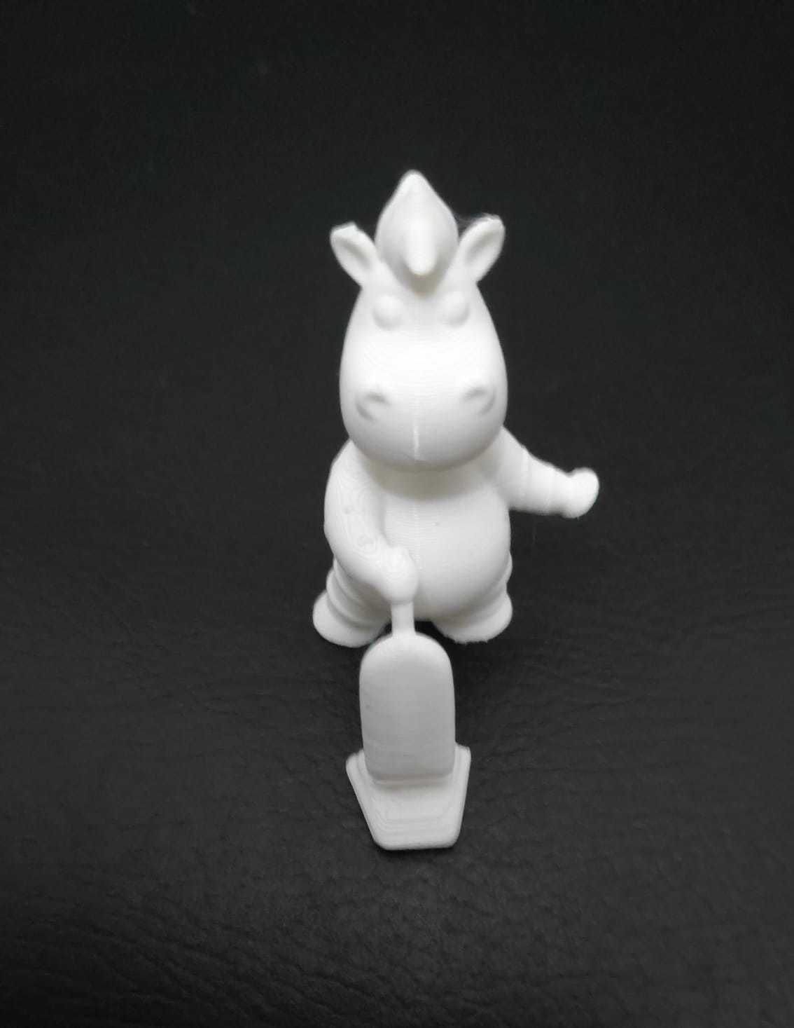 Zebra Vacuum Cleaner 3D model 3D printable CGTrader