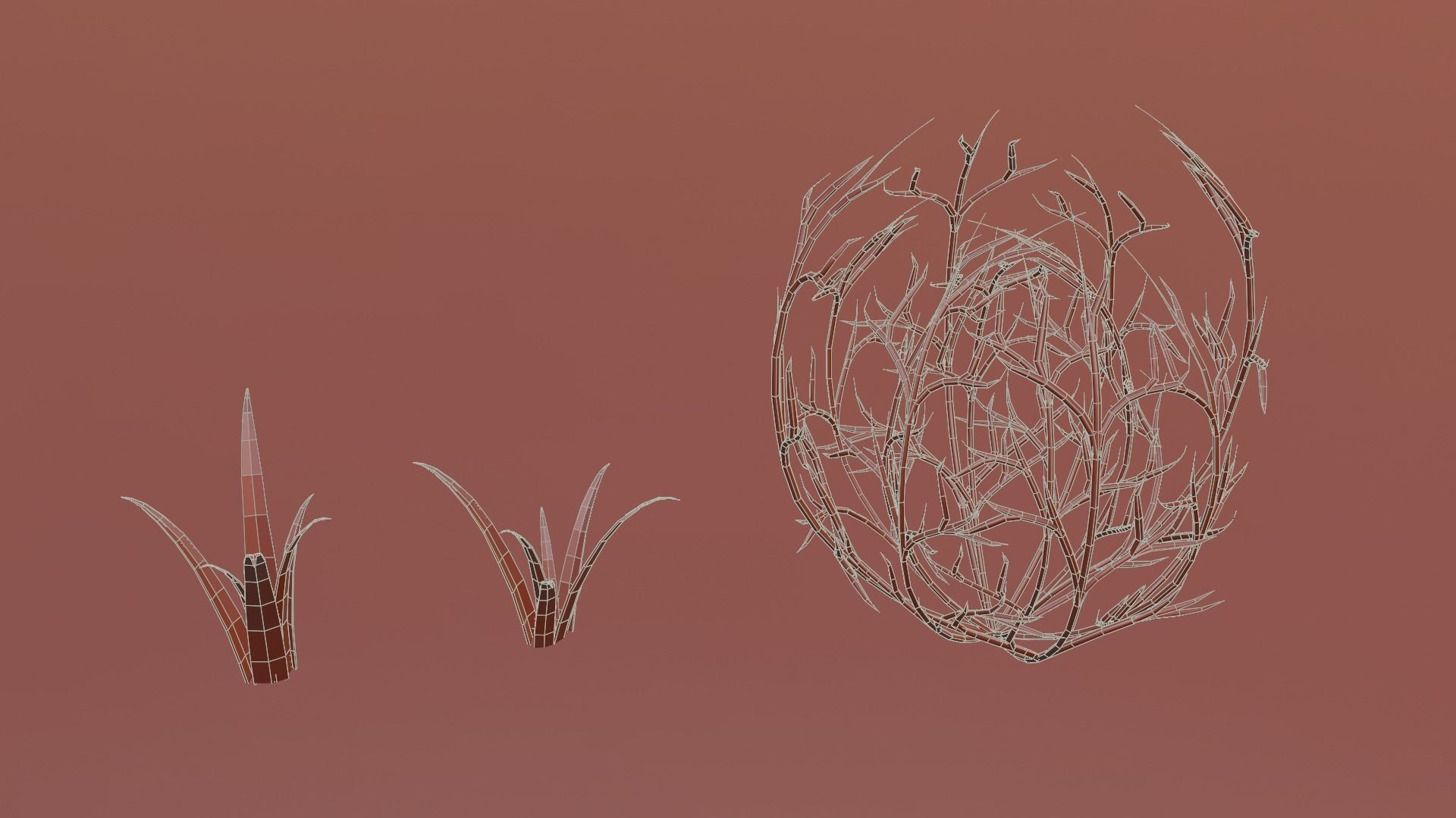 Low Poly Desert Pack 3D model_24