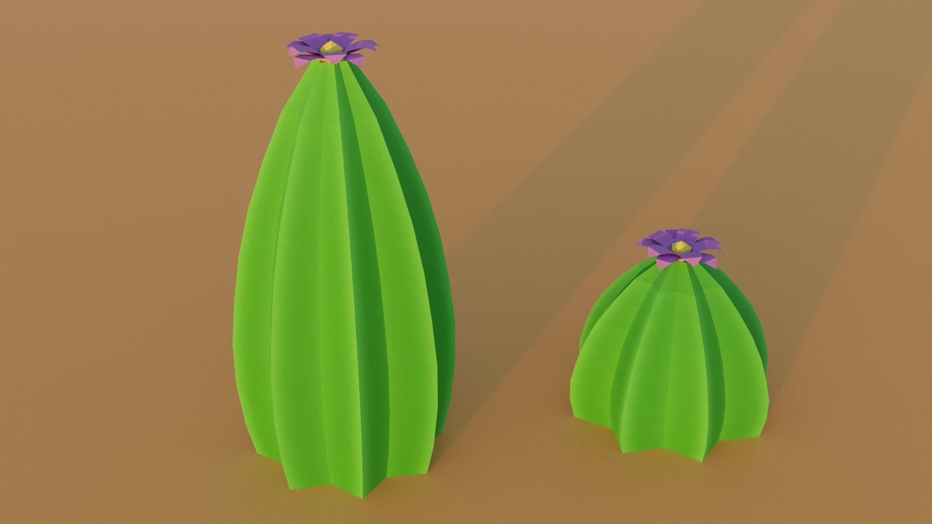 Low Poly Desert Pack 3D model_15