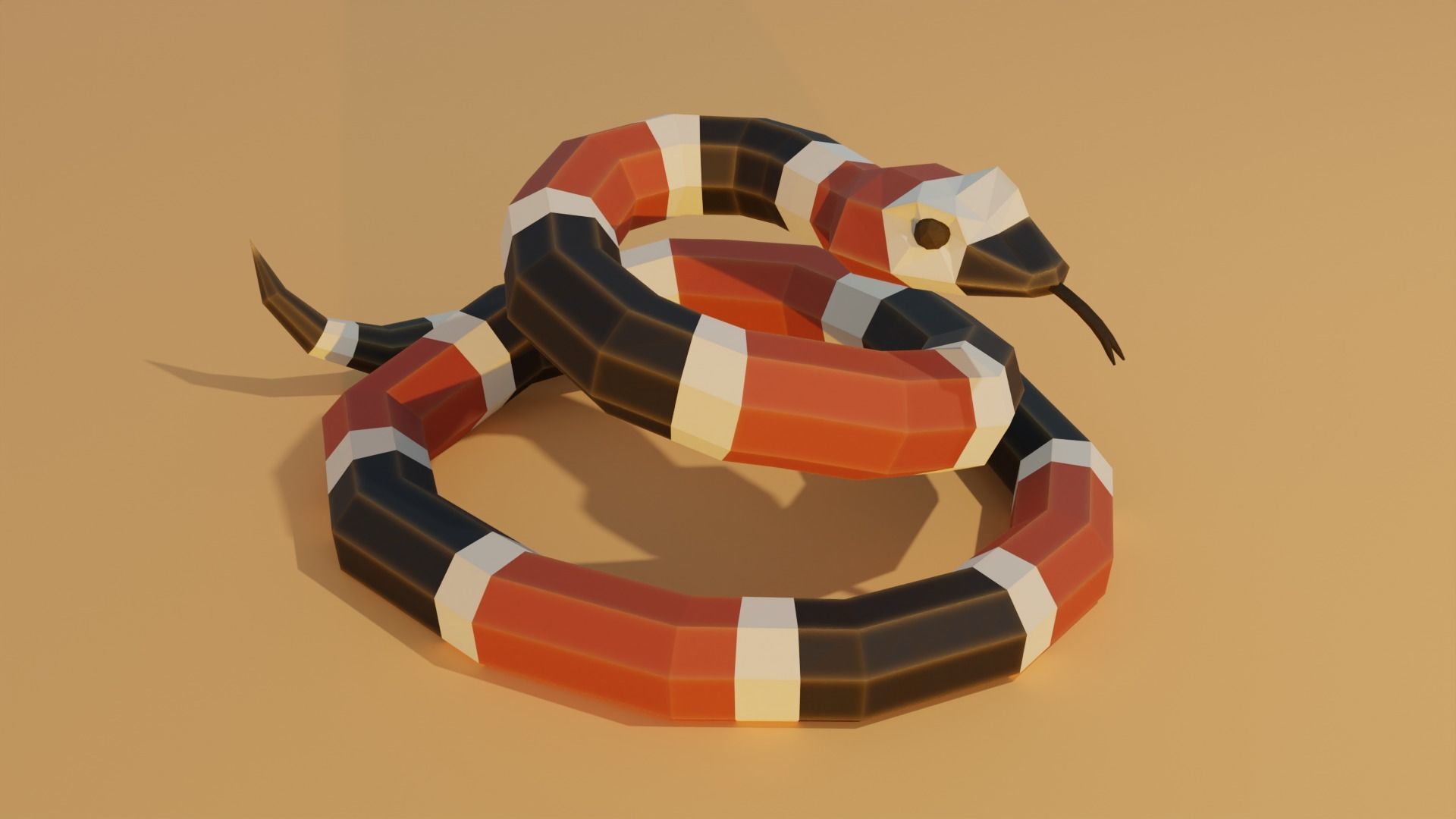 Low Poly Desert Pack 3D model_11