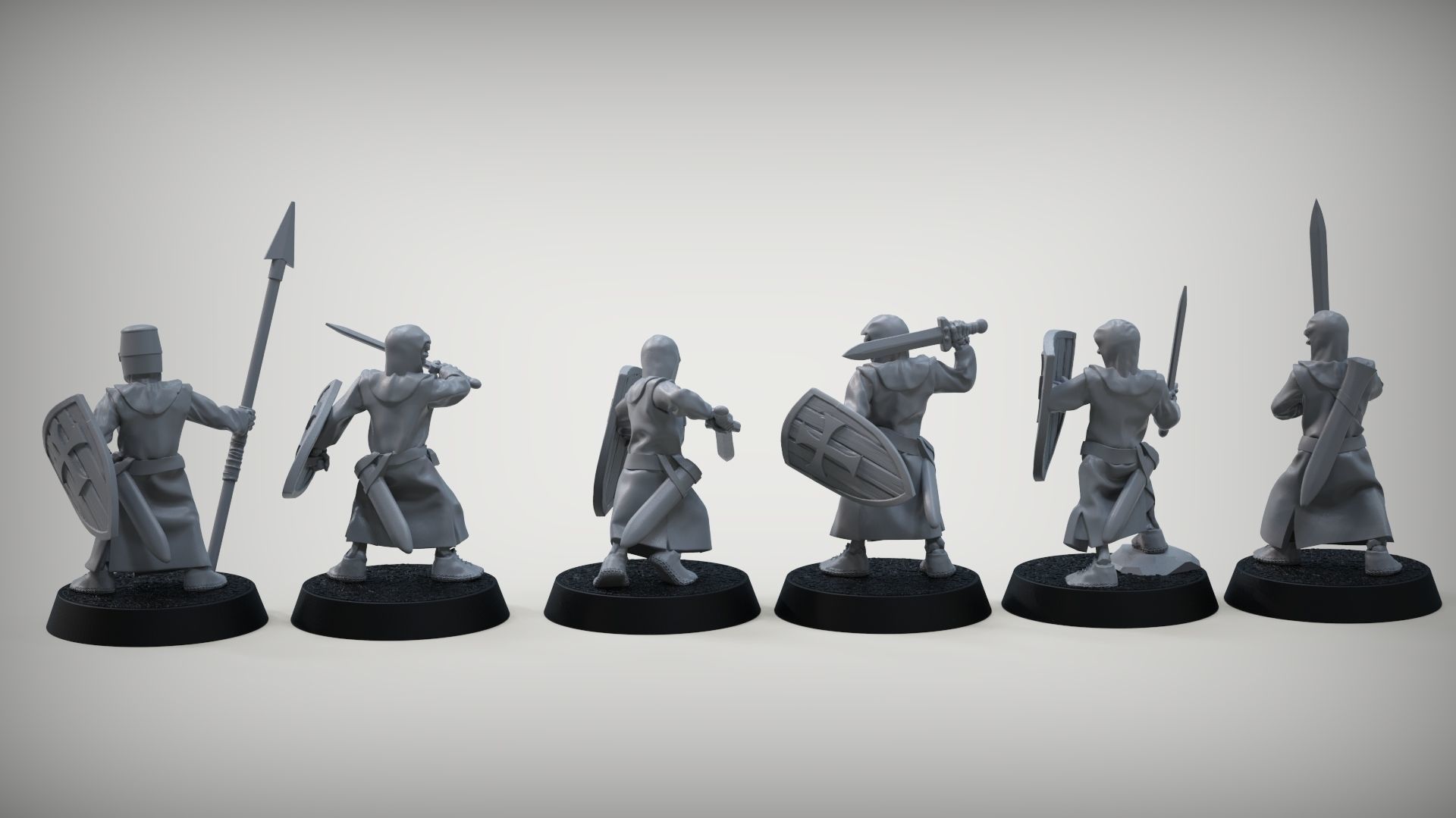 SKELETON CRUSADER SQUAD 3D print model_4