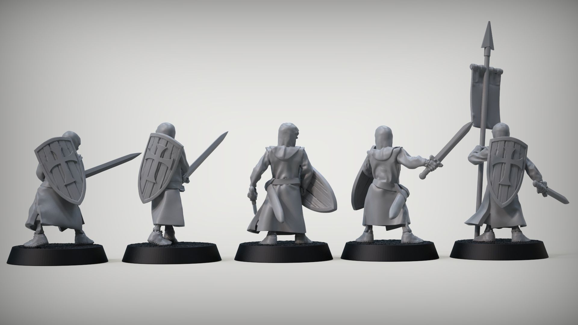 SKELETON CRUSADER SQUAD 3D print model_2