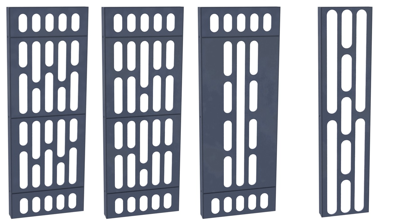 Death Star Wall Panel - 1 - 1-12 scale Blackseries 3D Model Collection_10