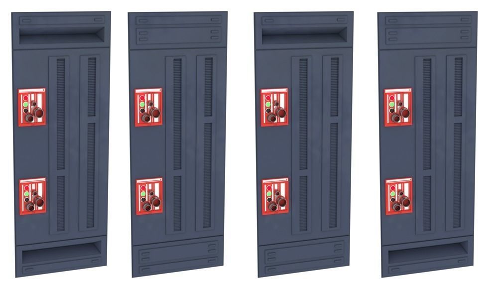 Death Star Wall Panel - 2 - 1-6 scale Hottoys 3D Model Collection_12