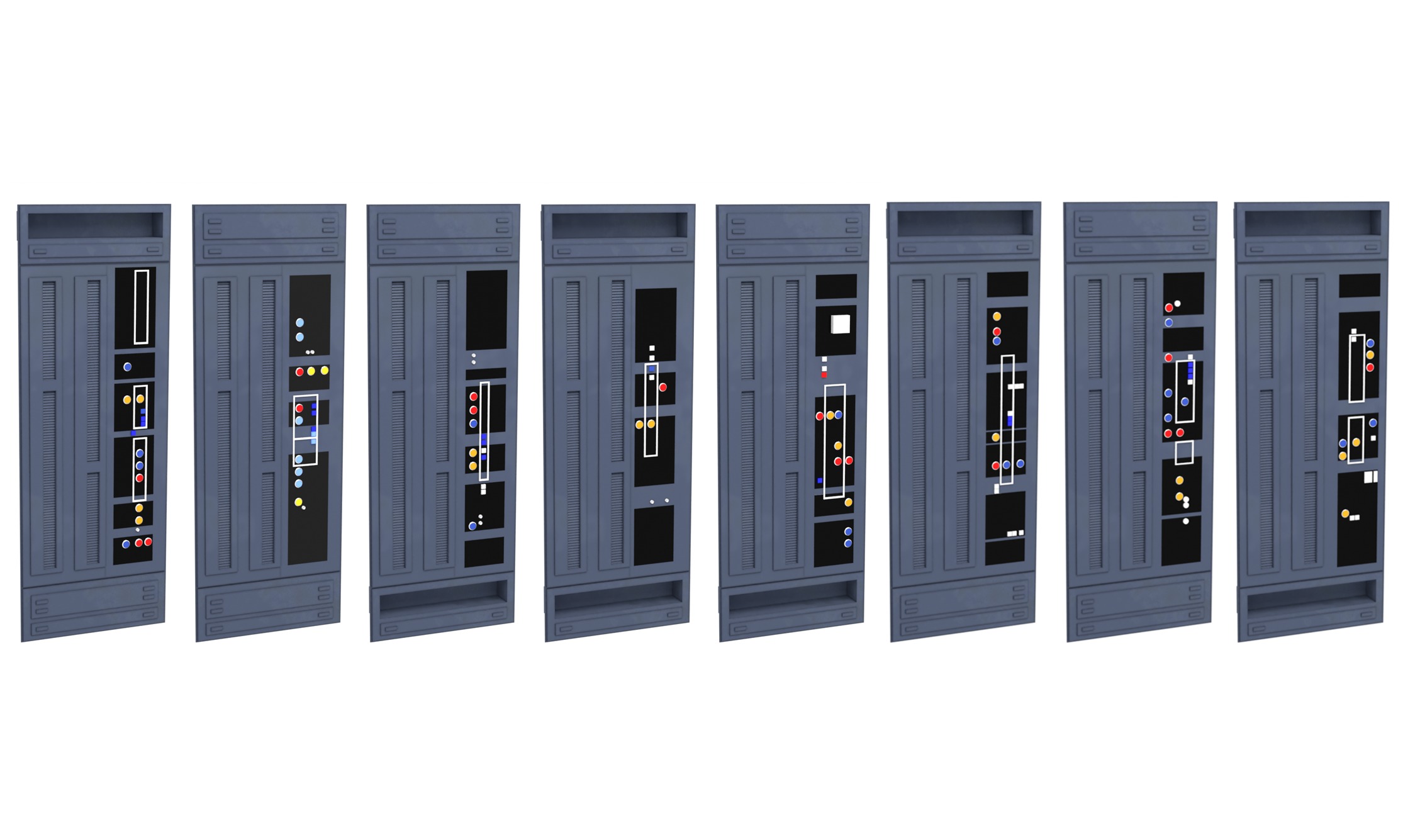 Death Star Wall Panel - 2 - 1-6 scale Hottoys 3D Model Collection_16