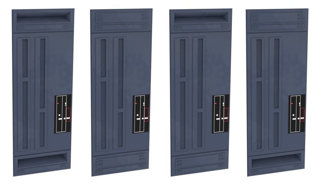 Death Star Wall Panel - 2 - 1-12 scale Blackseries 3D Model Collection_18