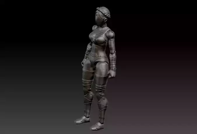 Atomic Heart Robot Sisters Action figure  3D print model