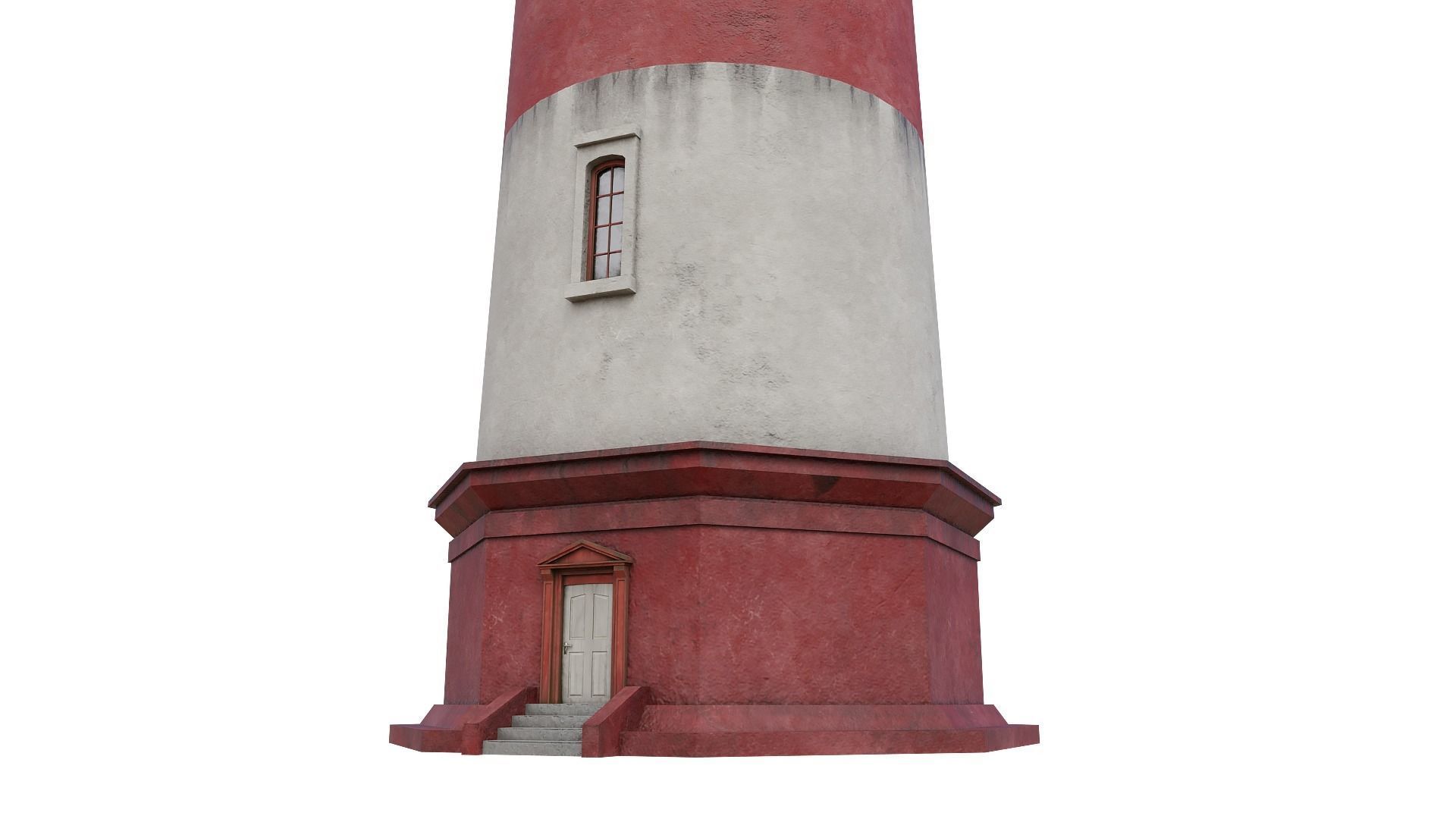 Lighthouse Low-poly 3D model_2