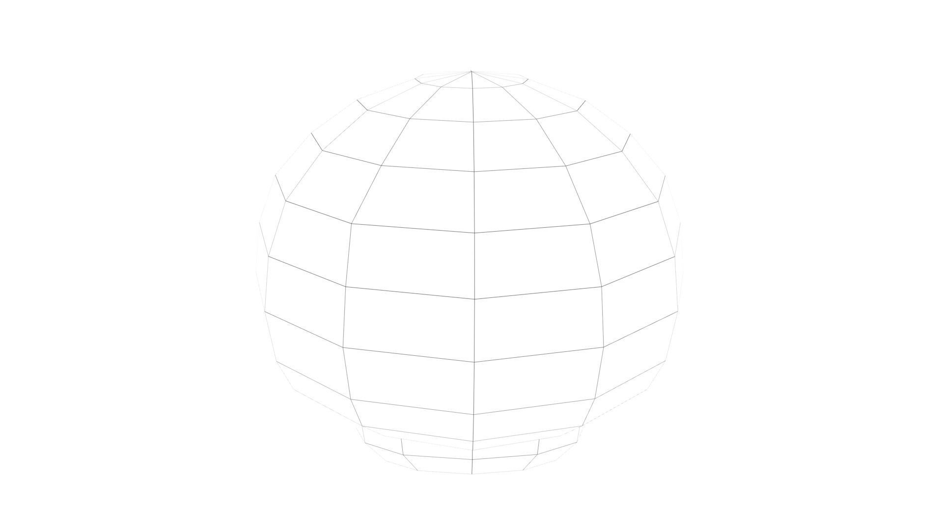 SuperMario Mushroom Low-poly 3D model_21