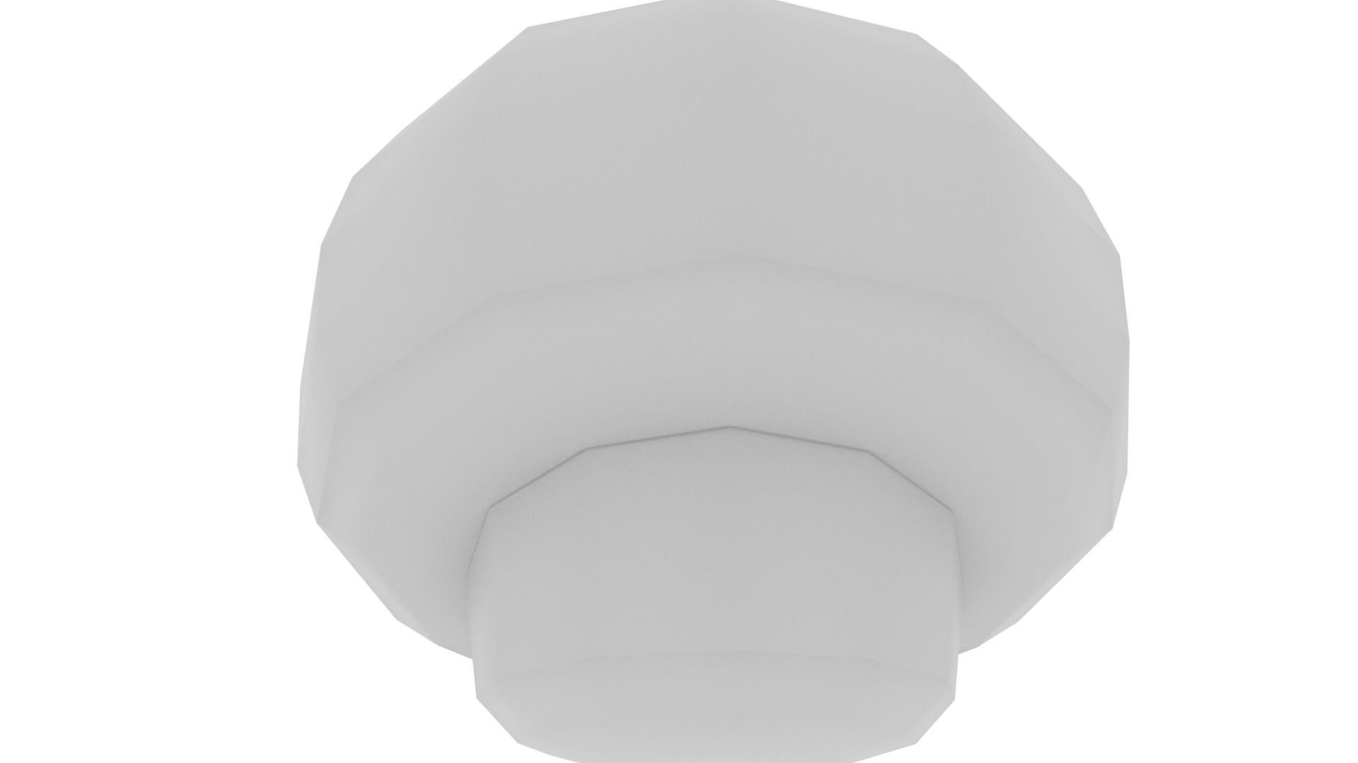 SuperMario Mushroom Low-poly 3D model_16