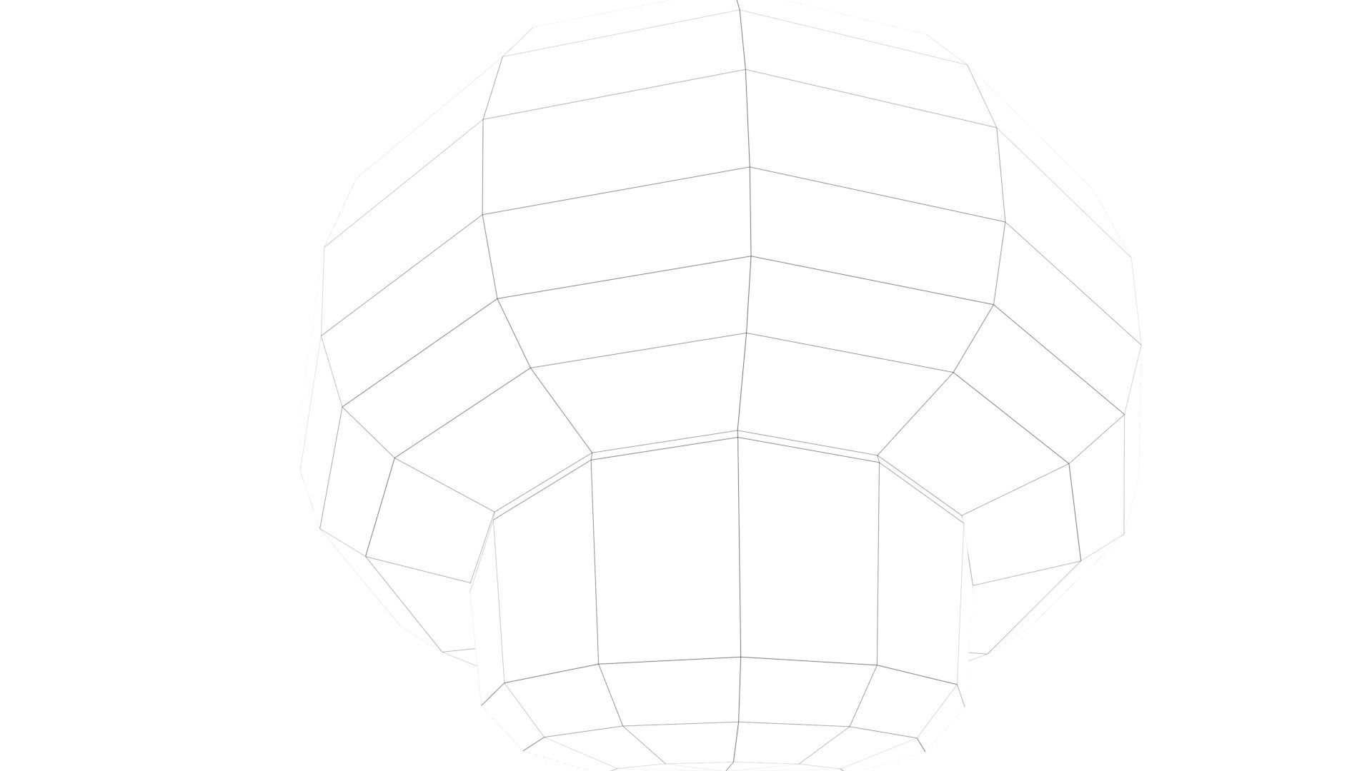 SuperMario Mushroom Low-poly 3D model_25