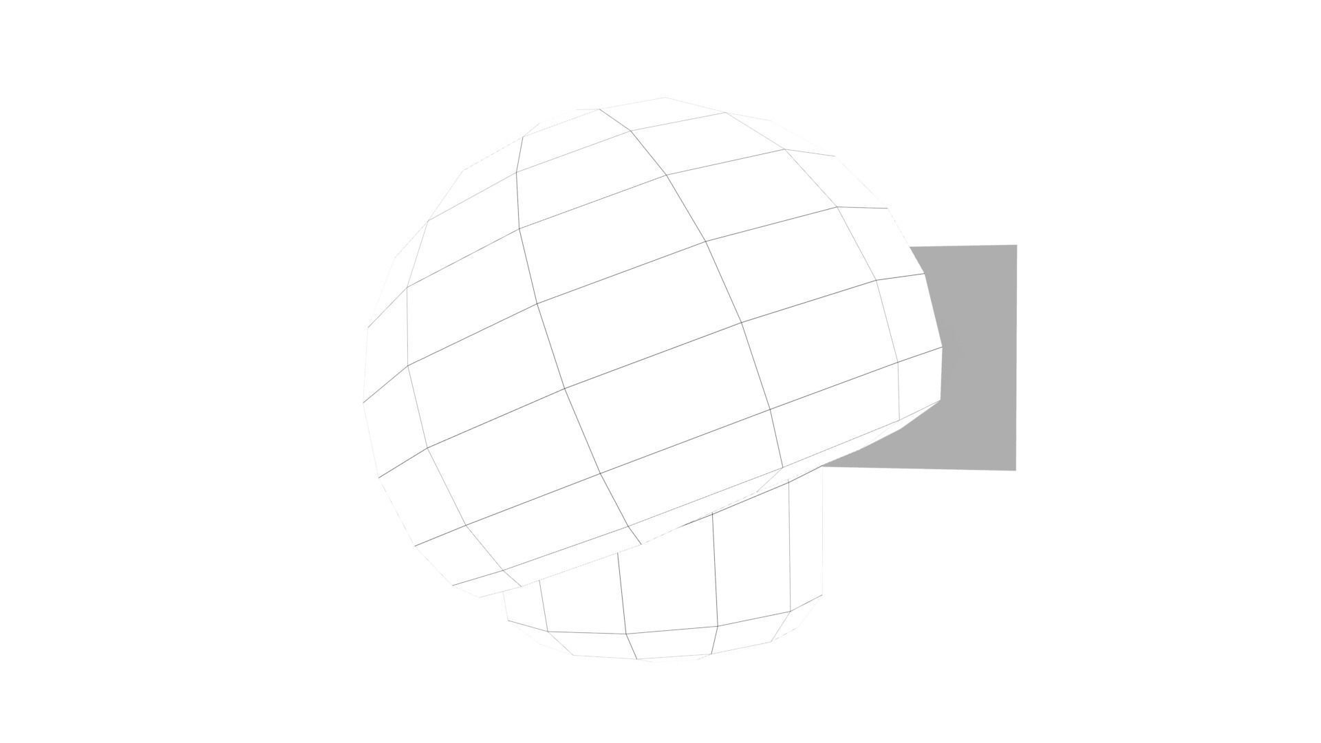 SuperMario Mushroom Low-poly 3D model_22