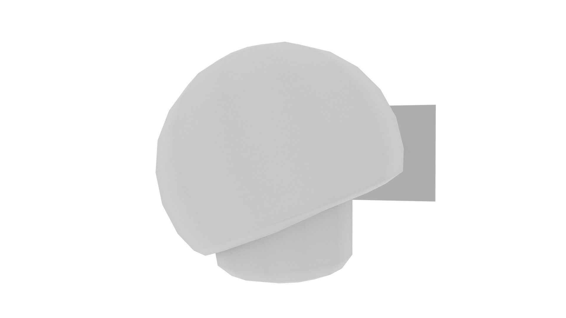 SuperMario Mushroom Low-poly 3D model_13