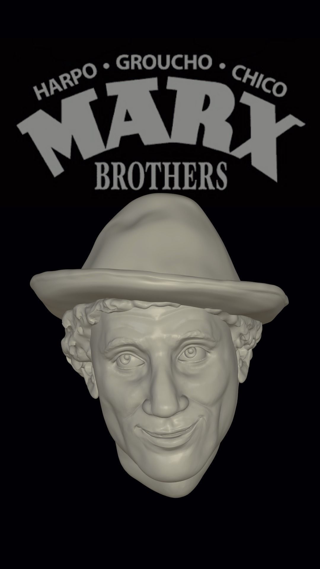 Marx Brothers - 3D sculpture 3D print model_7
