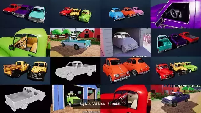Stylized Vehicles