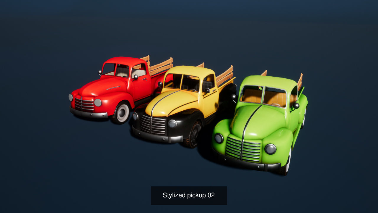 Stylized Vehicles 3D Model Collection_3