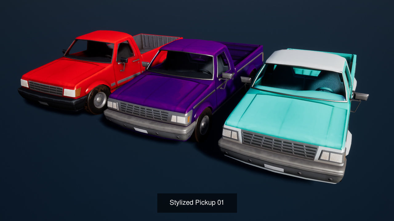 Stylized Vehicles 3D Model Collection_2