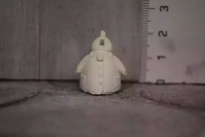 cute keychain Business Goose ready 3D print