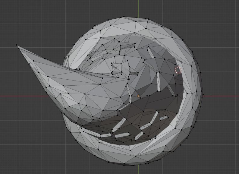 Wizard Hat Low-poly 3D model_9