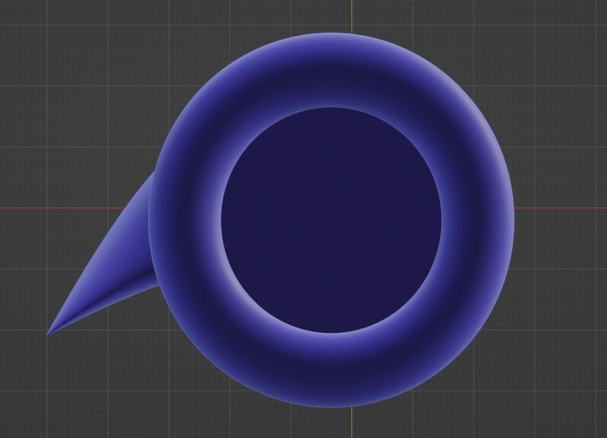 Wizard Hat Low-poly 3D model_10