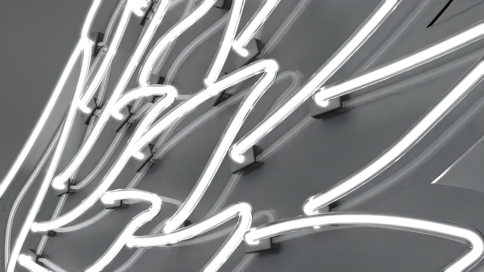 Angel Wings 3 - Neon Sign 3D model_3