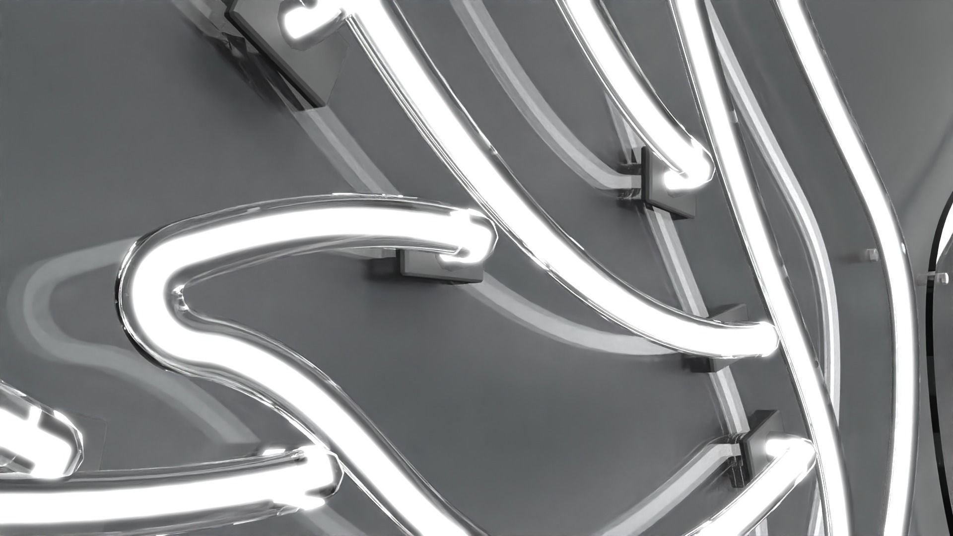 Angel Wings 3 - Neon Sign 3D model_2