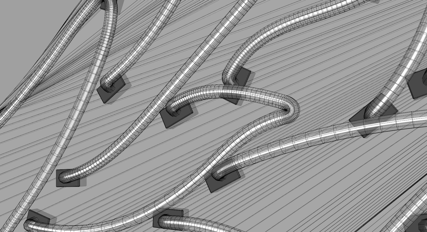 Angel Wings 3 - Neon Sign 3D model_8