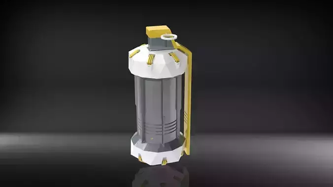 Sci-Fi Grenade as Stash Container 3D print model