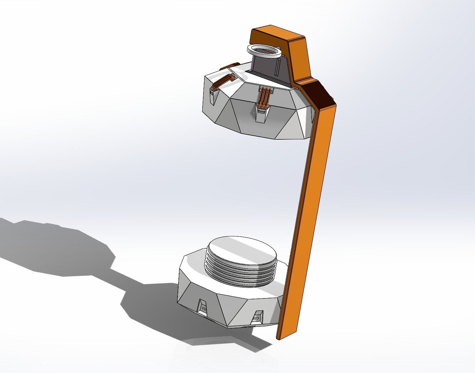 Sci-Fi Grenade as Stash Container 3D print model_10