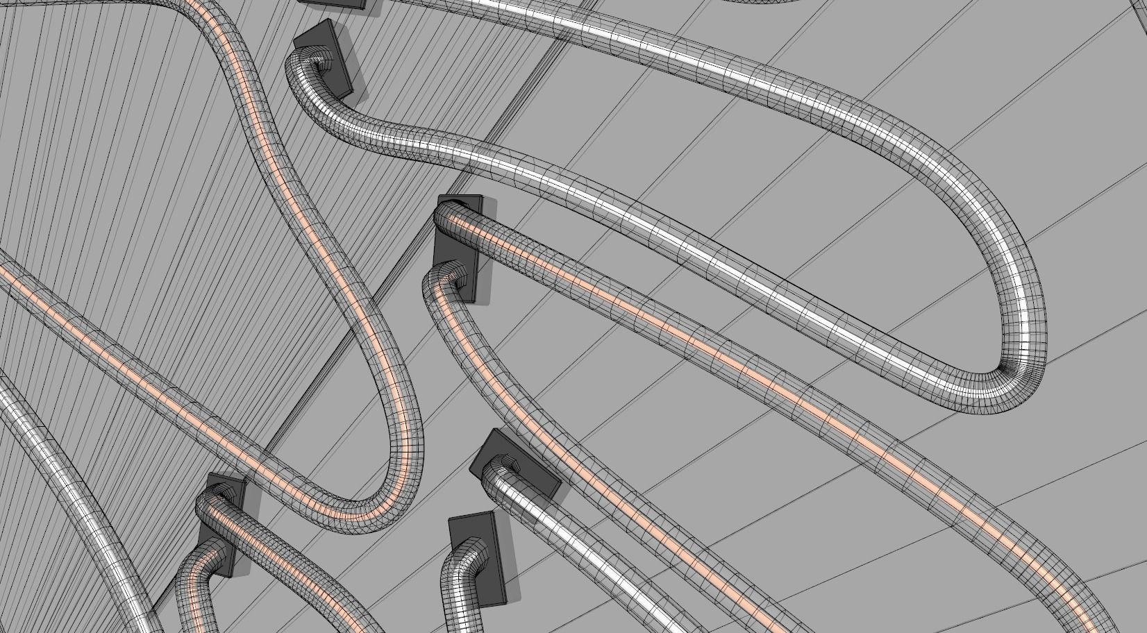 Butterfly Wings 1 - Neon Sign 3D model_9