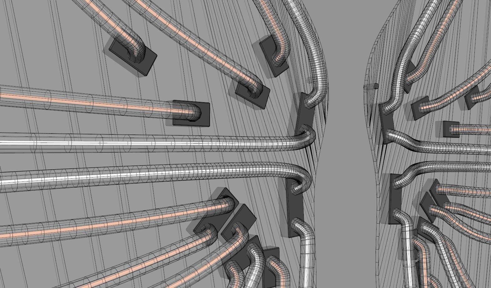 Butterfly Wings 1 - Neon Sign 3D model_8