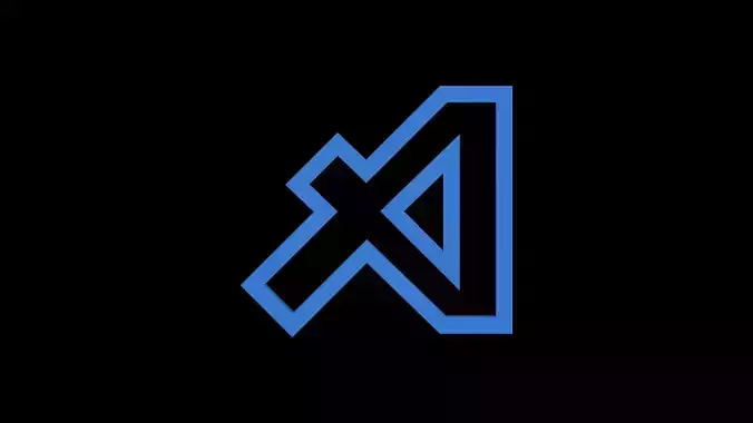 FONTIRON-001 A letter Free low-poly 3D model