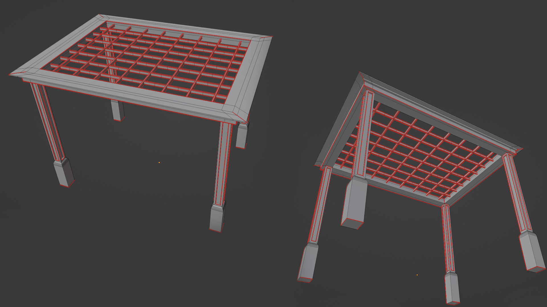 Simple Gazebo with many PBR presets Low-poly 3D model_11