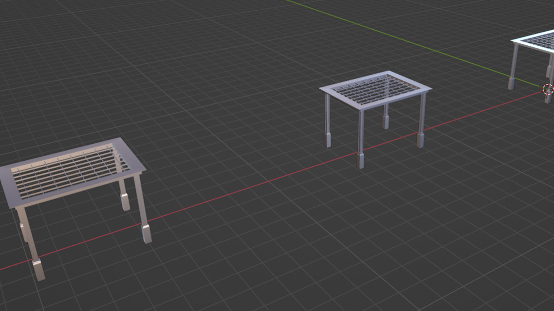 Simple Gazebo with many PBR presets Low-poly 3D model_10