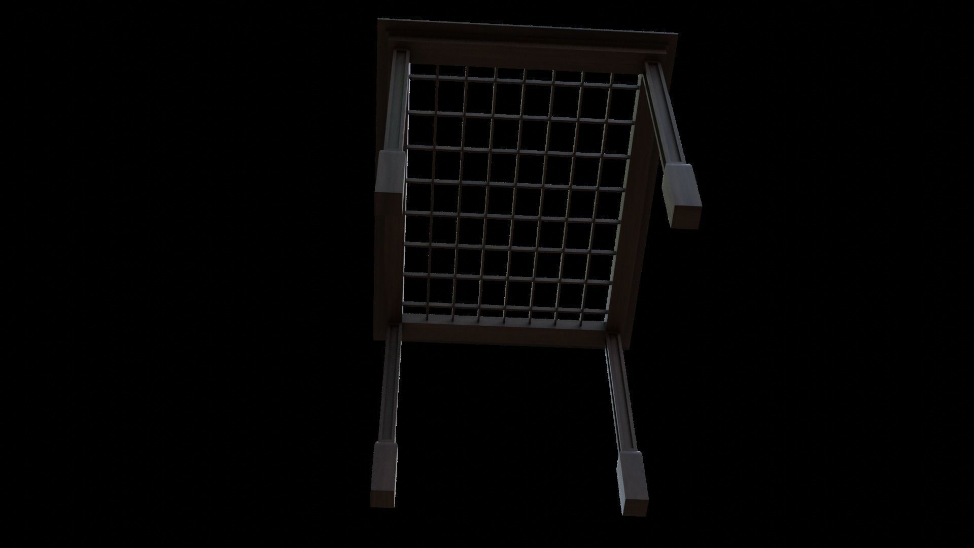 Simple Gazebo with many PBR presets Low-poly 3D model_26