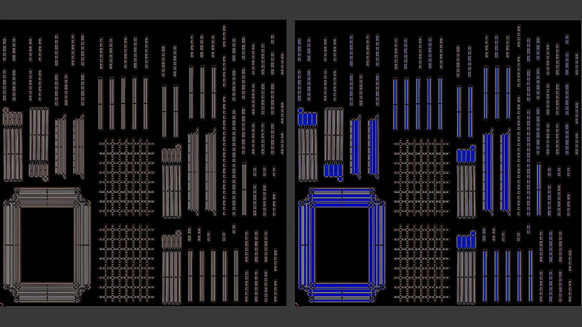 Simple Gazebo with many PBR presets Low-poly 3D model_12